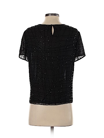 Jones New York Short Sleeve Silk Top (view 2)