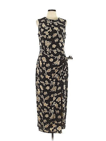 August Silk Casual Dress (view 1)