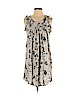 Lucky Brand 100% Cotton Gray Casual Dress Size XS - photo 1