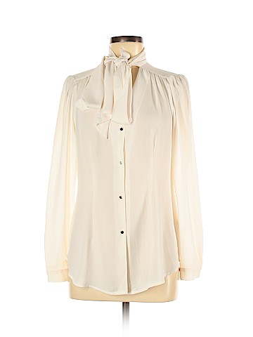White House Black Market Long Sleeve Blouse (view 1)