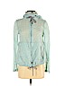 Free People 100% Nylon Blue Windbreaker Size S - photo 1
