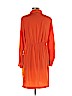Merona 100% Polyester Orange Casual Dress Size L - photo 2