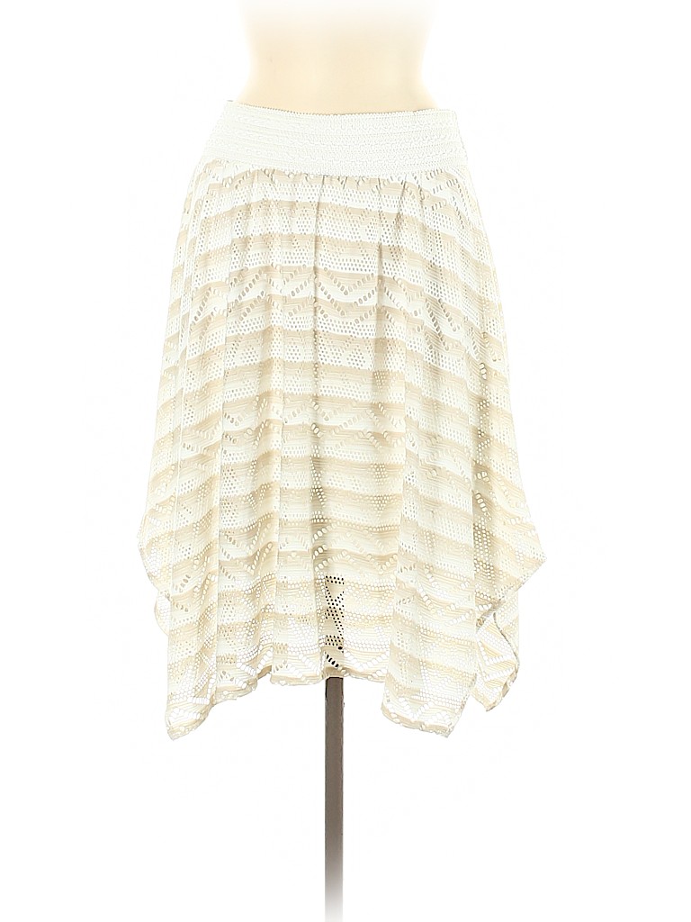 Maurices 100% Polyester Tan Casual Skirt Size M - photo 1