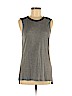 Vince. 100% Rayon Gray Sleeveless Top Size M - photo 1