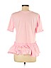 H&M 100% Cotton Pink Short Sleeve Top Size M - photo 2