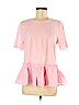 H&M 100% Cotton Pink Short Sleeve Top Size M - photo 1