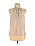 Rory Beca 100% Silk Ivory Sleeveless Silk Top Size M - photo 1