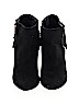 Just Fab Black Ankle Boots Size 6 1/2 - photo 2