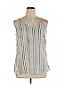 Japna 100% Polyester Tan Sleeveless Blouse Size XL - photo 1