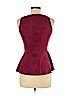 Design Lab Lord & Taylor Burgundy Sleeveless Top Size M - photo 2