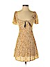 Polly Yellow Casual Dress Size 2 - photo 1