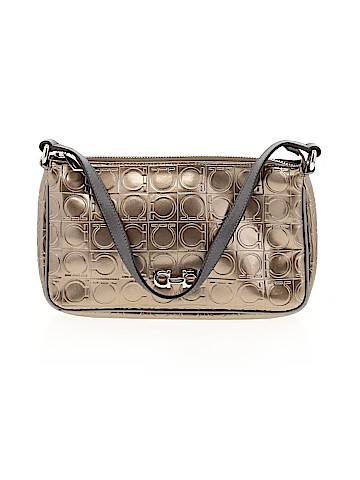 Salvatore Ferragamo Leather Satchel (view 1)