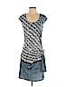 Max Studio Blue Casual Dress Size S - photo 1