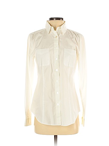 Ann Taylor LOFT Long Sleeve Button-Down Shirt (view 1)