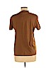 Zara Basic 100% Cotton Brown Short Sleeve T-Shirt Size M - photo 2