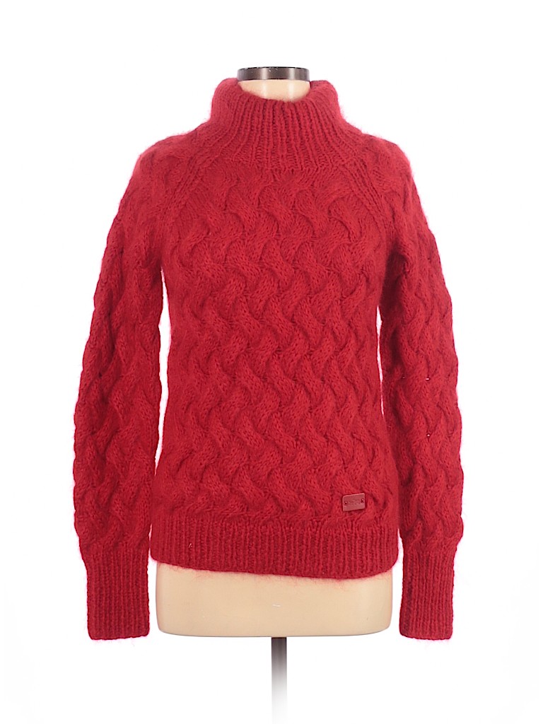 Coach Solid Red Pullover Sweater Size XS - 16% off | thredUP