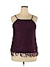 Xhilaration 100% Polyester Purple Sleeveless Top Size XXL - photo 1