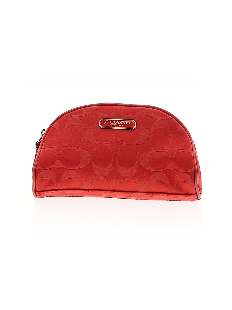 coach clutch red