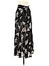 Faithfull the Brand 100% Rayon Black Casual Skirt Size 8 - photo 1