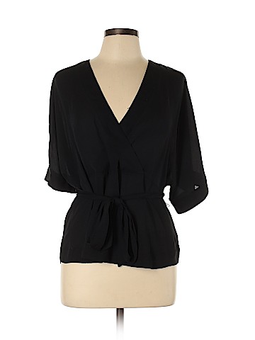 Worthington Short Sleeve Blouse (view 1)