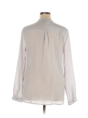 Banana Republic Long Sleeve Silk Top (view 2)