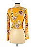 Heart Hips Yellow Long Sleeve Top Size L - photo 2