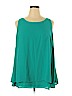 New Directions 100% Polyester Teal Sleeveless Blouse Size 2X - photo 1