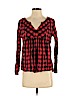 Old Navy Red Long Sleeve Blouse Size S - photo 1