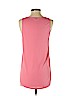 Ann Taylor 100% Polyester Pink Sleeveless Blouse Size S - photo 2