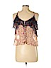 Free People 100% Viscose Tan Sleeveless Blouse Size M - photo 2