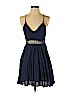 E-Lady 100% Rayon Blue Cocktail Dress Size 6 - photo 1