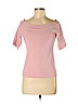 White House Black Market Pink Short Sleeve Top Size M - photo 1