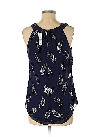 White House Black Market Sleeveless Silk Top (view 2)