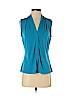 Calvin Klein Blue Sleeveless Top Size S - photo 1