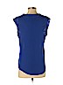 41Hawthorn 100% Polyester Blue Short Sleeve Blouse Size S - photo 2