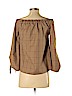 Sugar Lips Brown 3/4 Sleeve Blouse Size S - photo 2