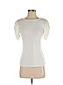 Express Ivory Short Sleeve Top Size S - photo 1
