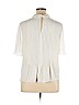 Kate Spade New York 100% Polyester White Short Sleeve Blouse Size 1X - photo 2