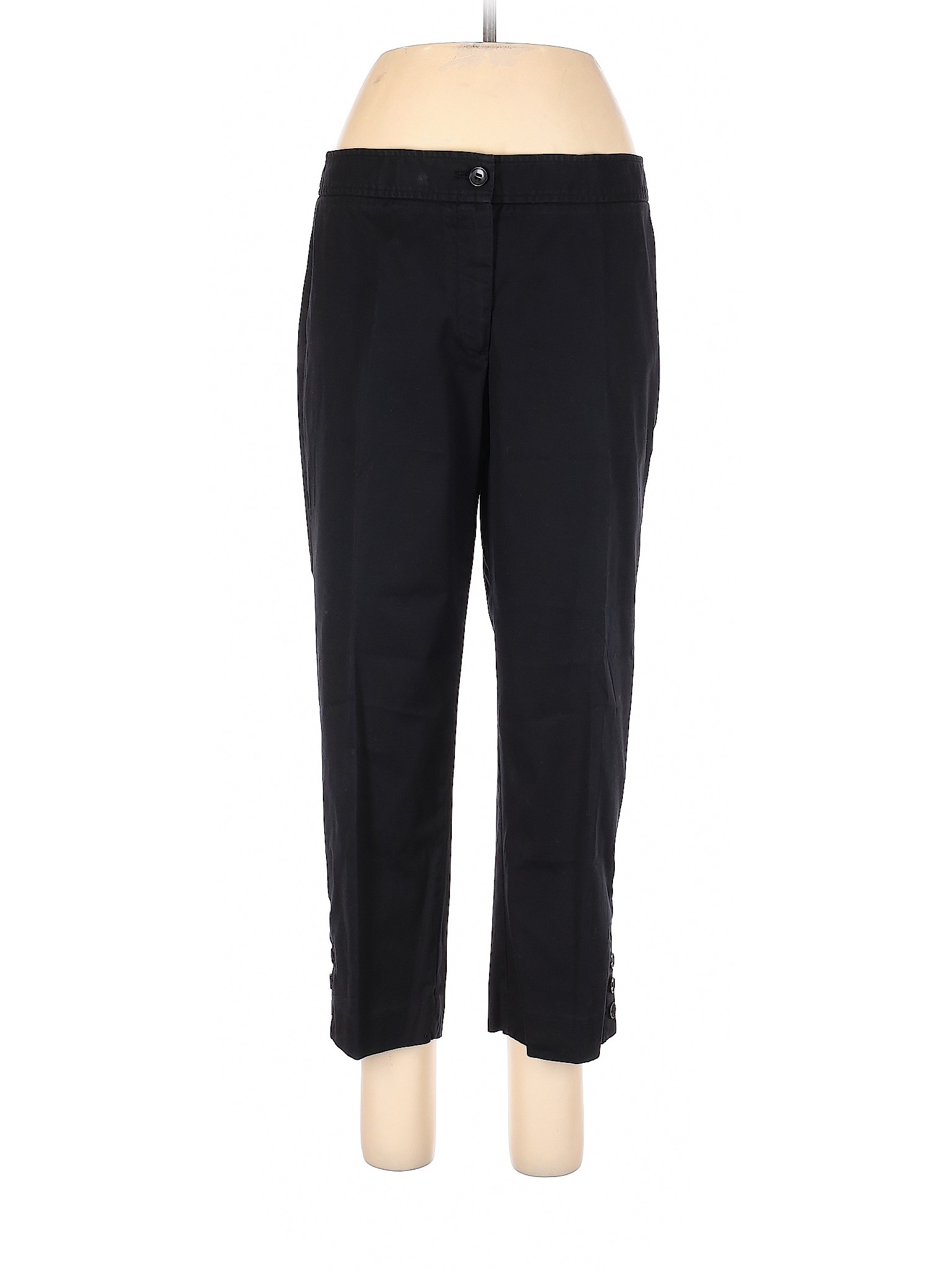 Talbots Women Black Casual Pants 10 | eBay