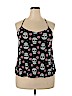 No Boundaries 100% Rayon Black Sleeveless Blouse Size 19 - photo 1