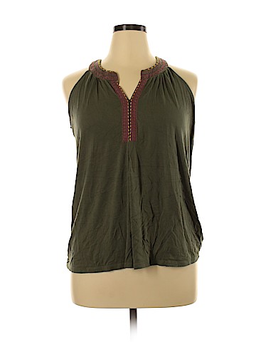 Cable & Gauge Sleeveless Top (view 1)
