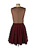 Moon Collection 100% Polyester Brown Cocktail Dress Size L - photo 2