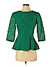 Moulinette Soeurs Green 3/4 Sleeve Blouse Size 4 - photo 1
