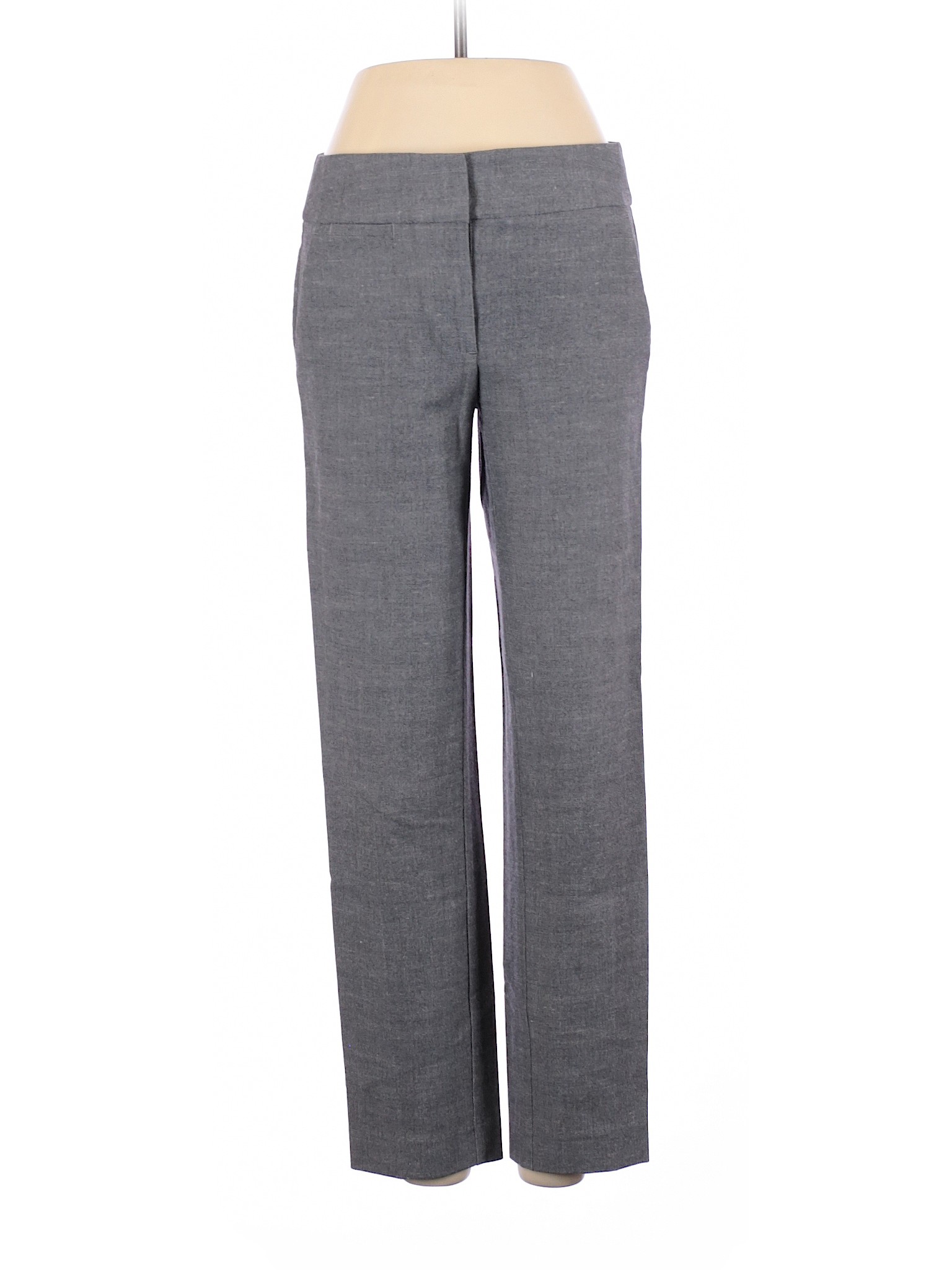 Ann Taylor LOFT Women Gray Dress Pants 2 | eBay