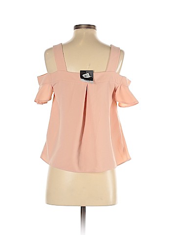 Topshop Short Sleeve Blouse (view 2)