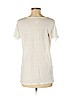 Lou & Grey 100% Linen White Short Sleeve T-Shirt Size M - photo 2
