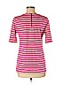 Ann Taylor LOFT 100% Cotton Pink 3/4 Sleeve Top Size M - photo 2