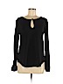 Ann Taylor Black Long Sleeve Top Size M - photo 1