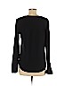 Ann Taylor Black Long Sleeve Top Size M - photo 2