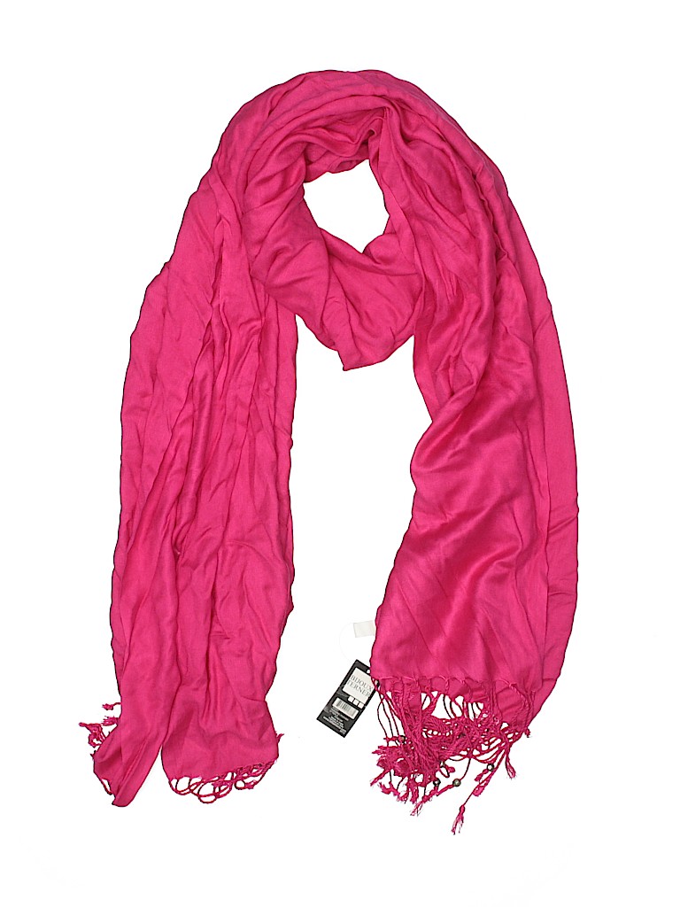 Bijoux Terner 100% Viscose Solid Pink Scarf One Size - 66% off | thredUP